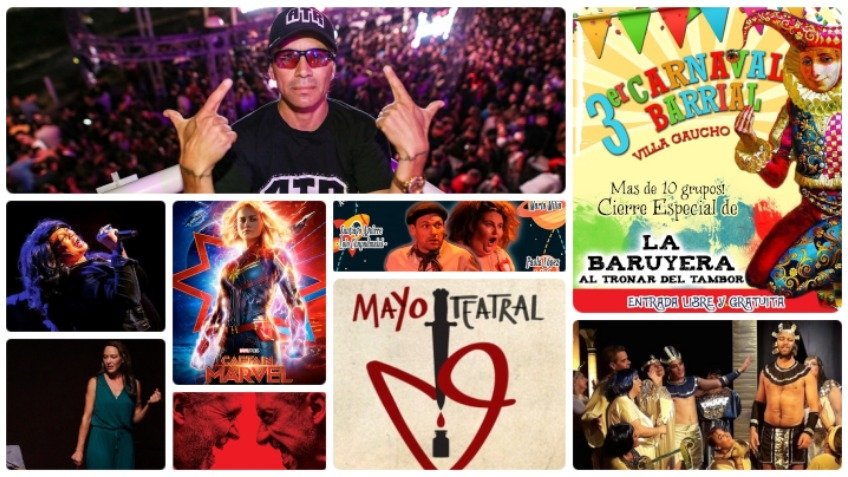 La agenda más completa para el fin de semana